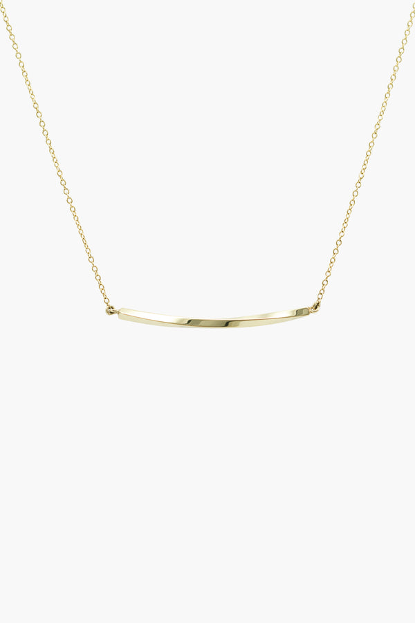 Helix Necklace Medium Solid Gold