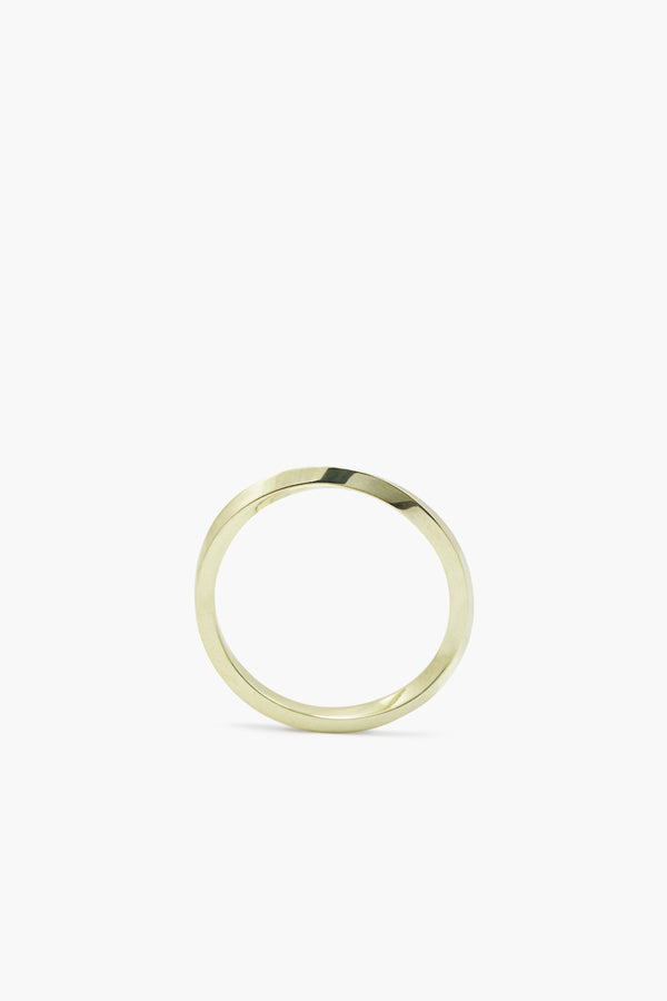 Helix Ring Medium Solid Gold